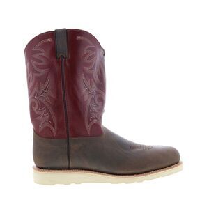 Abilene Boots Mens 6820 Burgundy Boots (NWT)